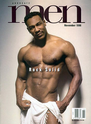 a cover of advocate men magazine