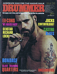 cover of drummer magazine issue 24