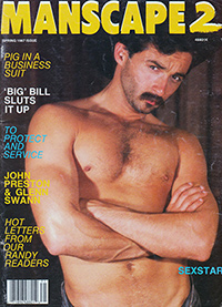 cover of manscape magazine