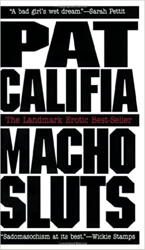 book cover from another publishing of macho sluts by pat califia