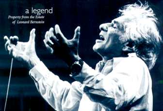 Bernstein, conducting