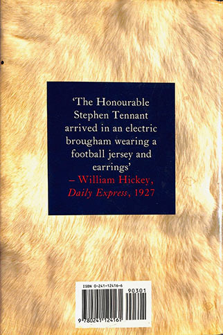 back cover of the book, serious pleasures